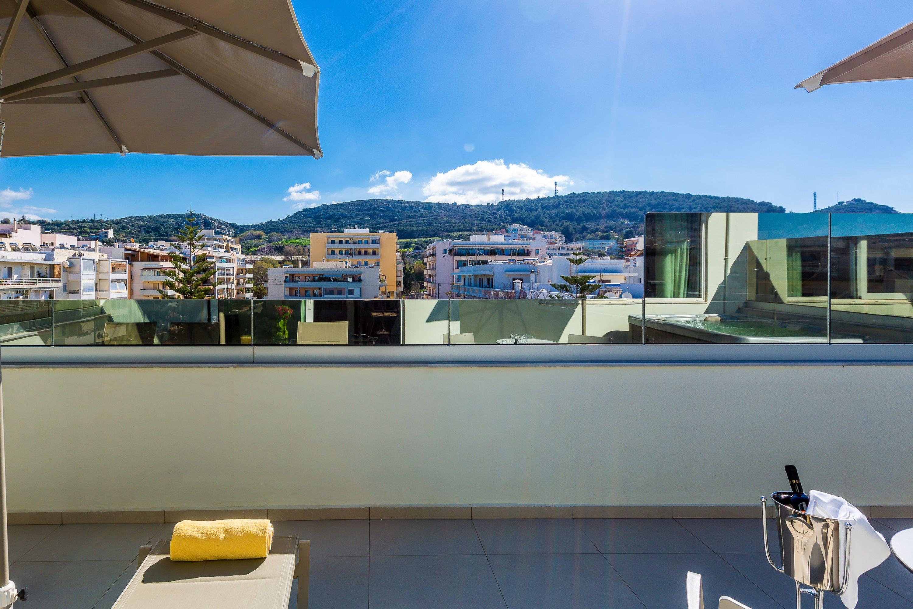 Atrium Ambiance Hotel (Adults Only) Rethymno  Bagian luar foto